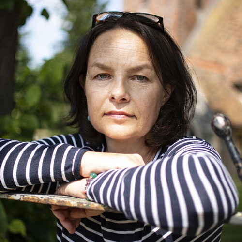 A portrait of the author A J McDine